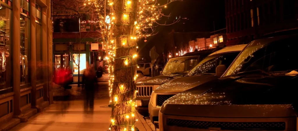 Christmas holidays and valet parking