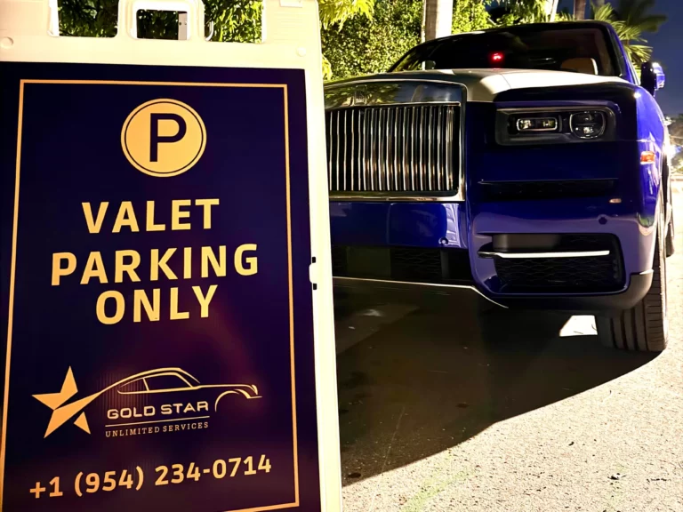 Valet Parking in Boca Raton